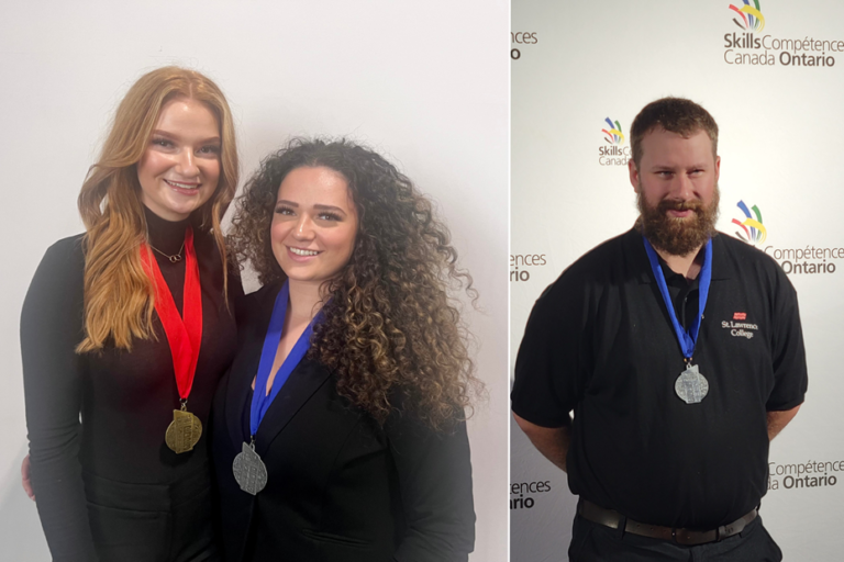 St. Lawrence College Students Bring Home the Hardware from Provincial Skills Competition