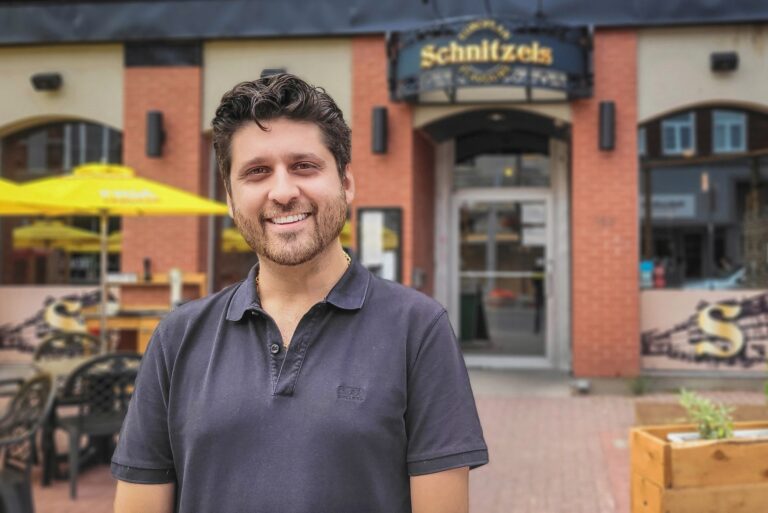 Five Questions with Schnitzels owner Hassan Rafiei