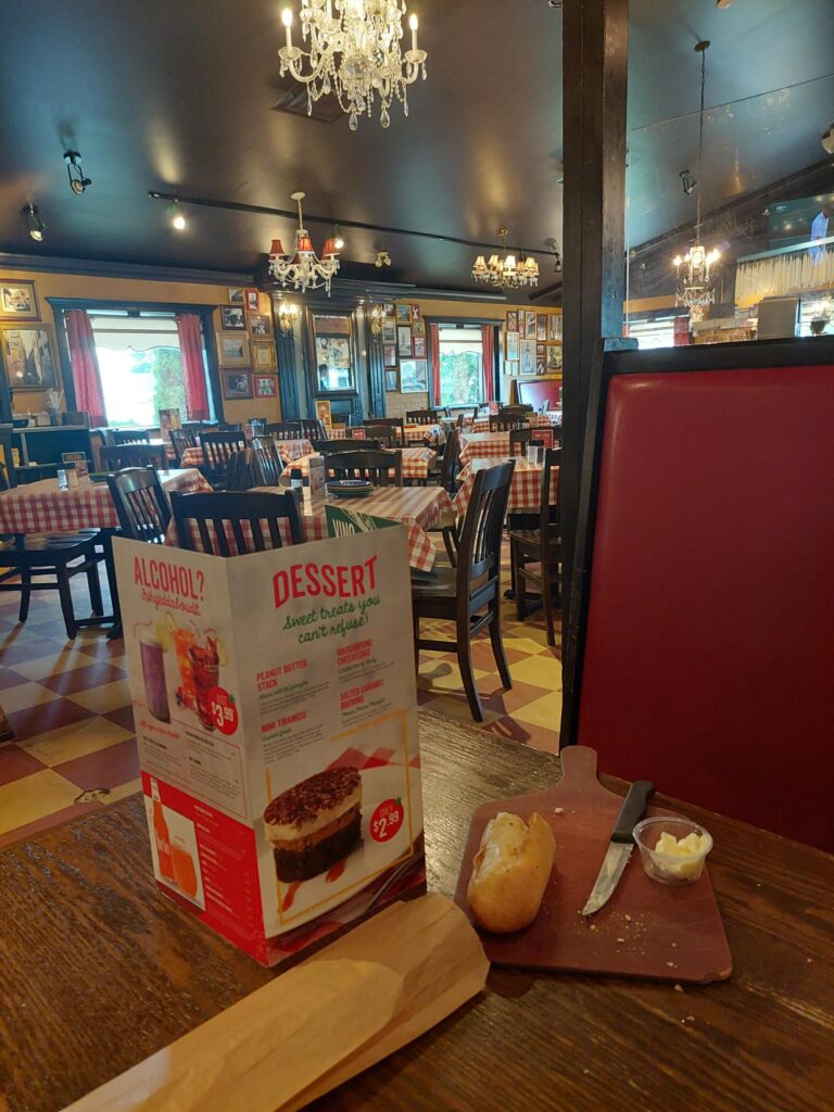 Grant Spills the Gravy – East Side Mario’s