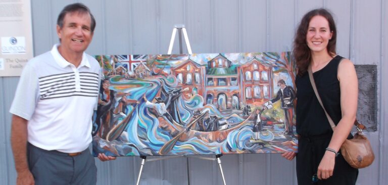 Historical Mural unveiled in St. Andrews West.