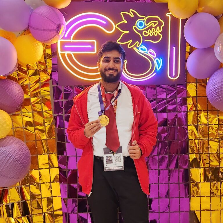 CCVS Student Represents Canada at International Science Fair