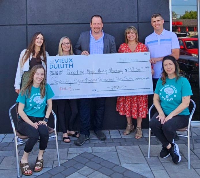 Record-Breaking Success at CMHA Champlain East Fundraiser Dinner at Au Vieux Duluth