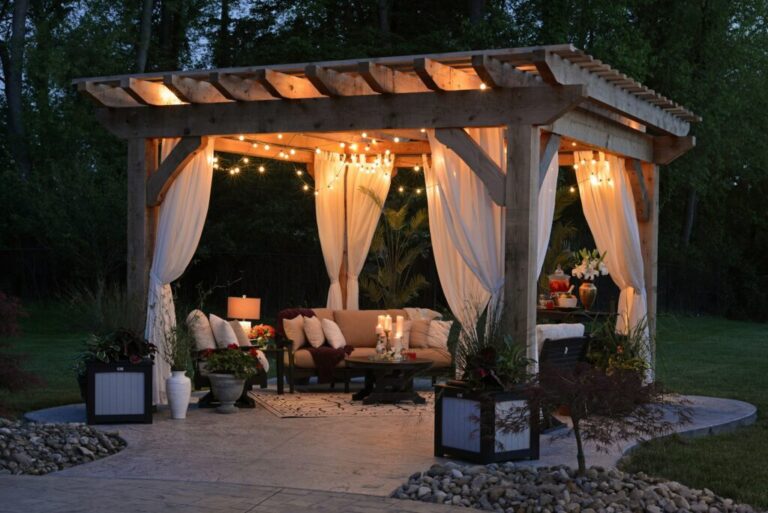 Pergola louver systems for your backyard