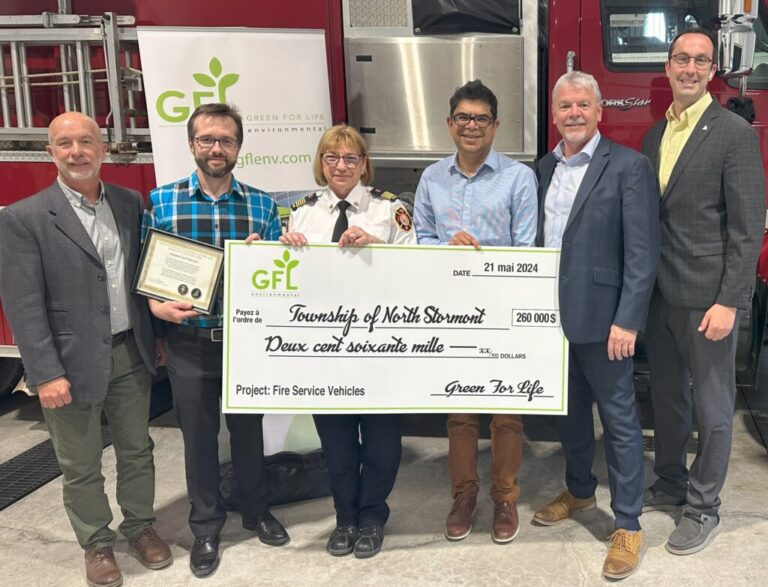$260,000 GFL donation means new fire vehicles on the way