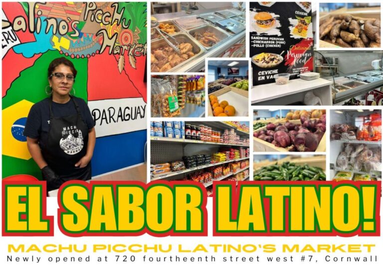 El Sabor Latino – Machu Picchu Latino’s Market  offers flavors of Peru and beyond