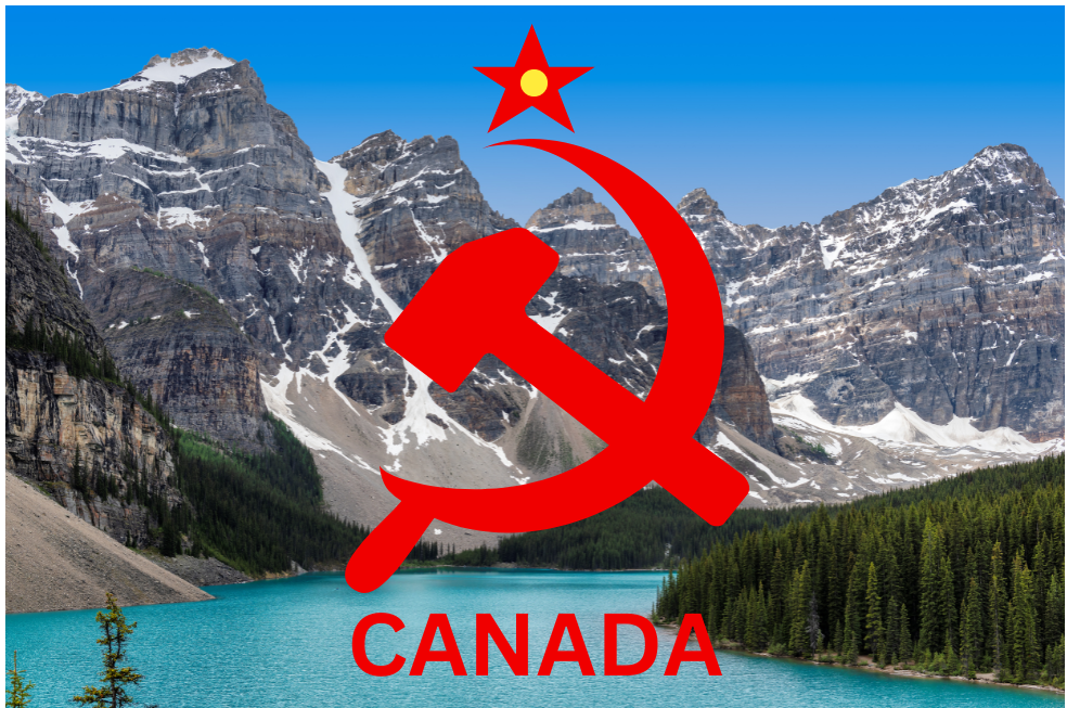 hammer and cycle over Canadian Rockies