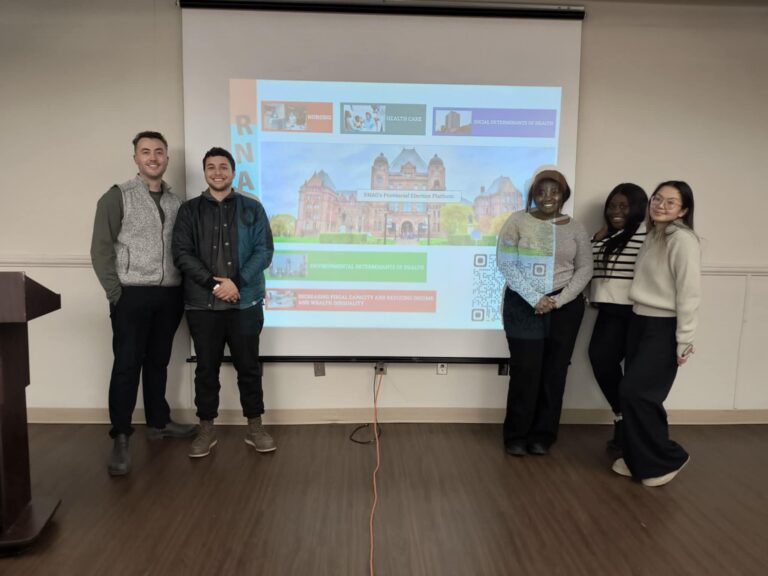 RNAO Seaway Chapter Hosts Informal Discussion with Nursing Students