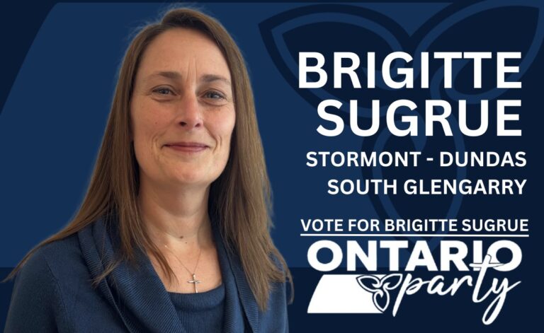Q&A with your SDSG Ontario Party Candidate, Brigitte Surgue