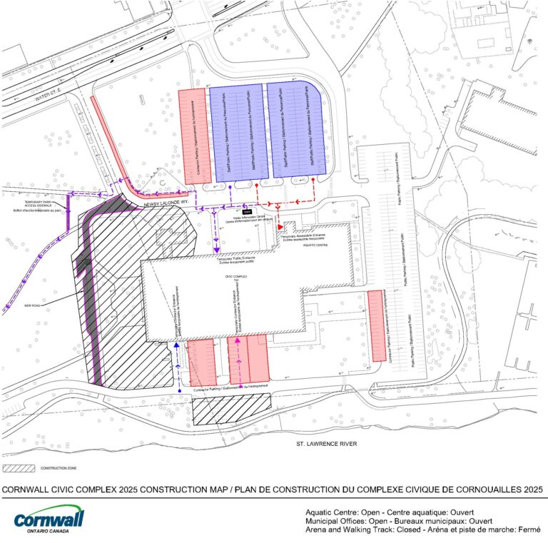 Cornwall Civic Complex to Undergo Major Renovations Starting May 2025