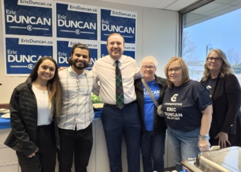 A busy weekend for Eric Duncan with 2 Campaign Events.
