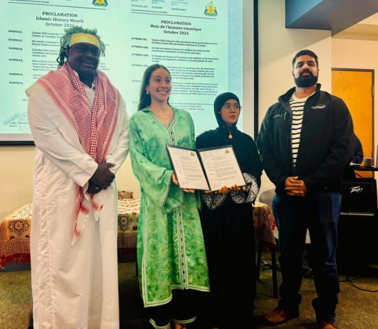 Islamic History Month: “Pioneering Muslim Communities in Canada – Cultivating Spaces for Growth and Learning Over Time.”