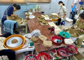 Pottery making